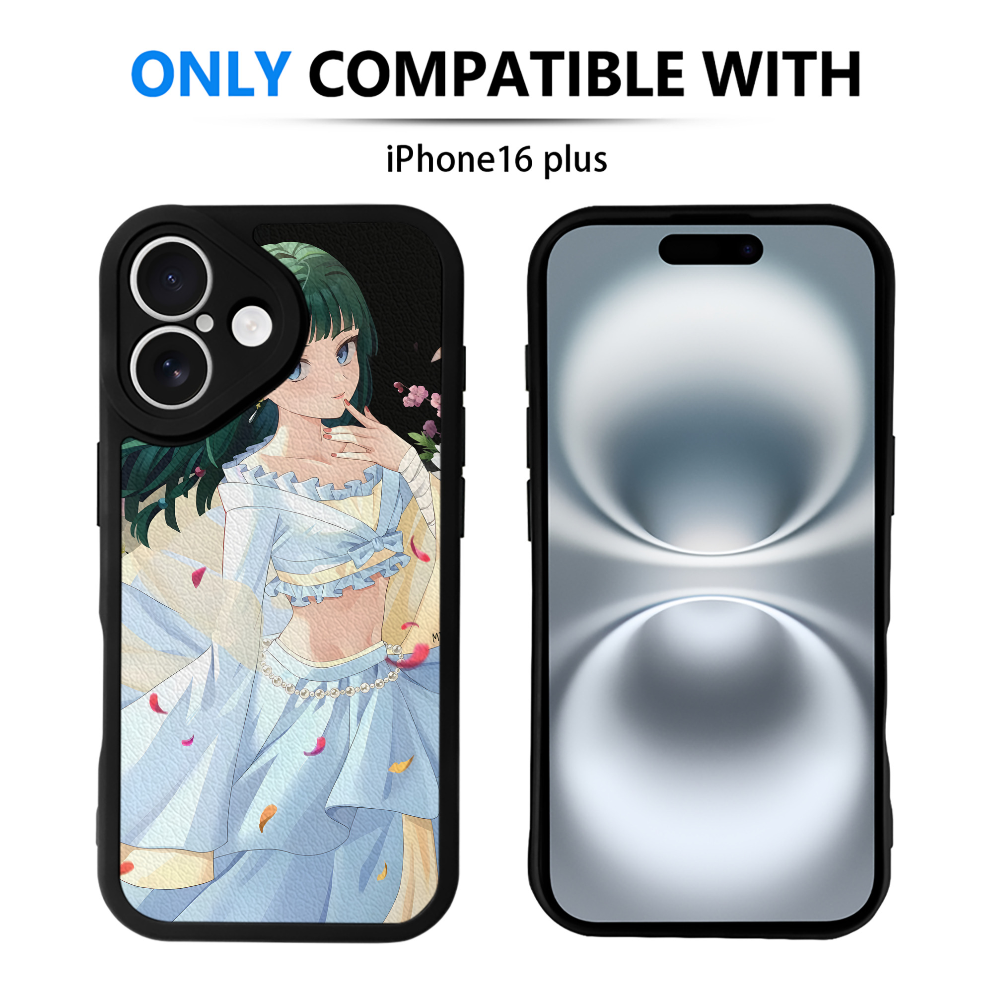 （画像用） 薬屋のひとりごと The Apothecary Diaries 【iPhone 16シリーズ対応】シリコンスマホケース（レザー調） 材質：シリコン